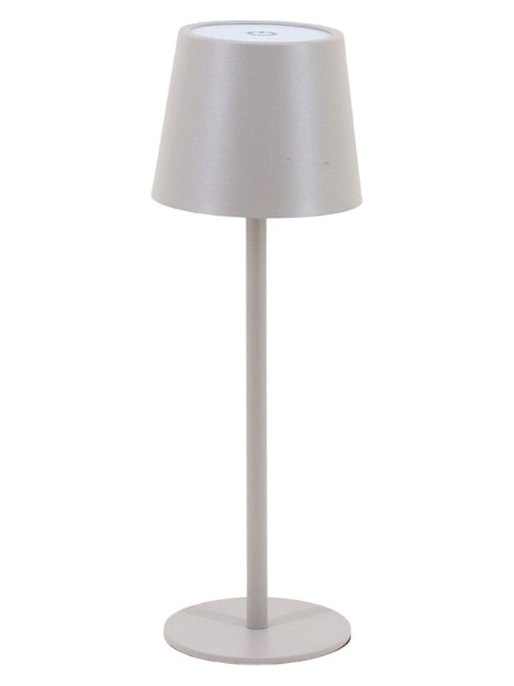 Lampa stołowa LED w kolorze beżowym - wys. 27 cm