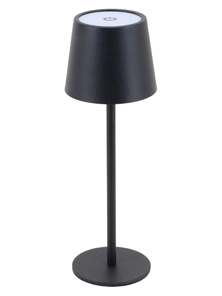 LED-Tischleuchte in Schwarz - (H)27 cm