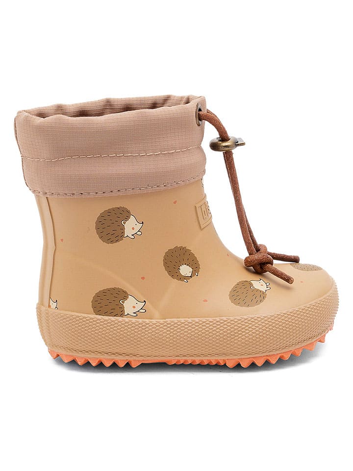 Gummistiefel in Beige
