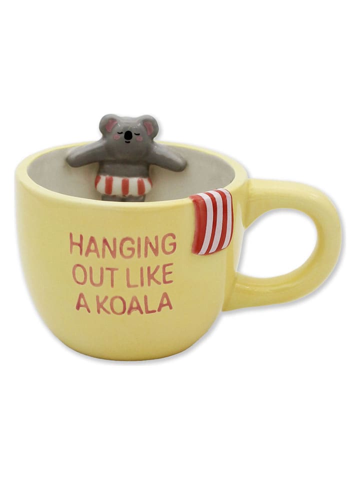 Tasse ''Pool Buddies'' in Gelb - 350 ml