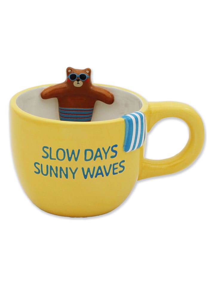 Tasse ''Pool Buddies'' in Gelb - 350 ml