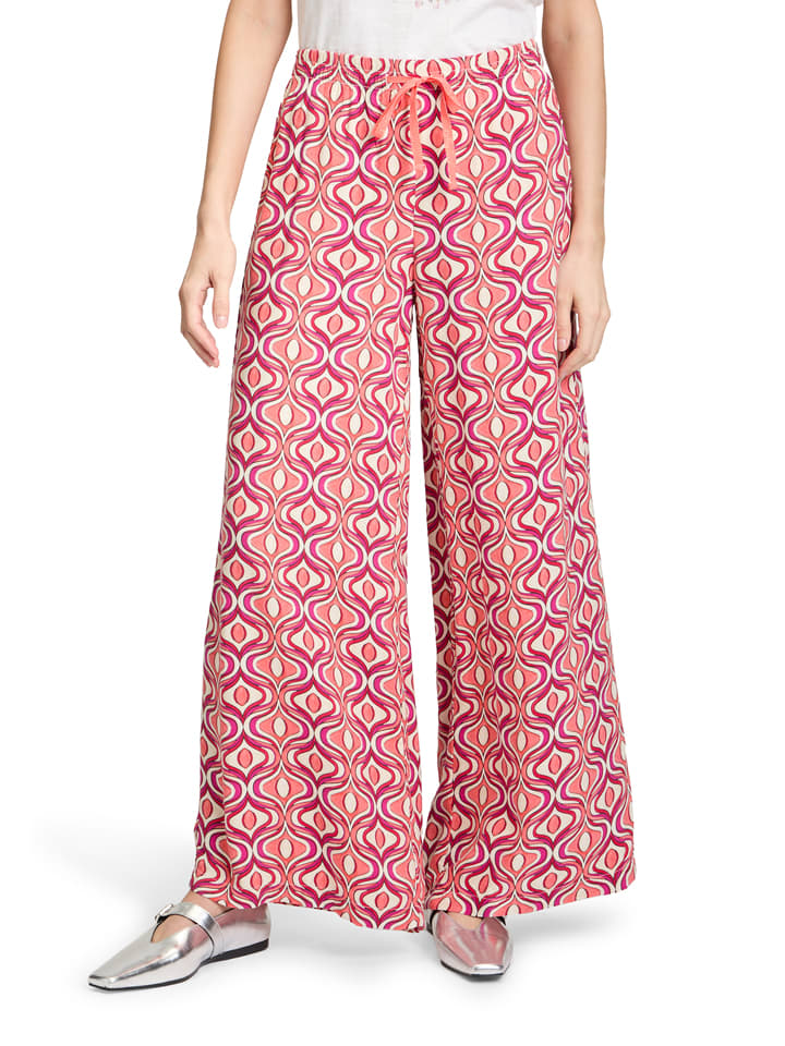 Marlenehose in Koralle/ Pink