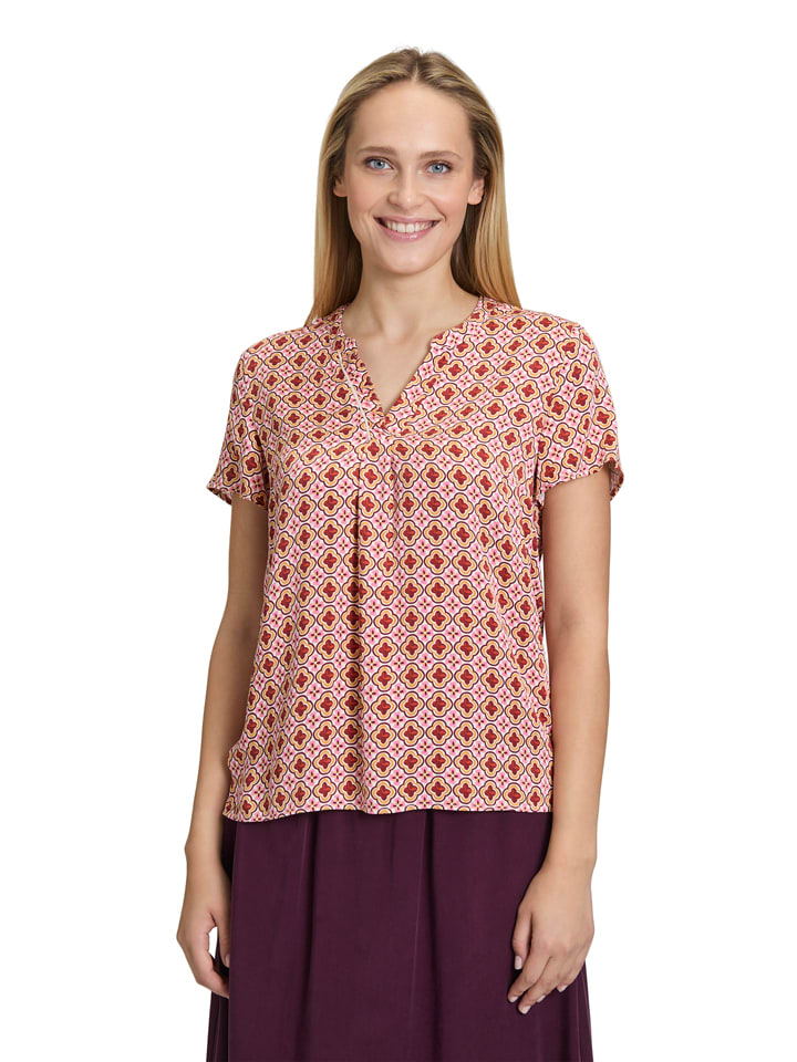Bluse in Rosa/ Rot
