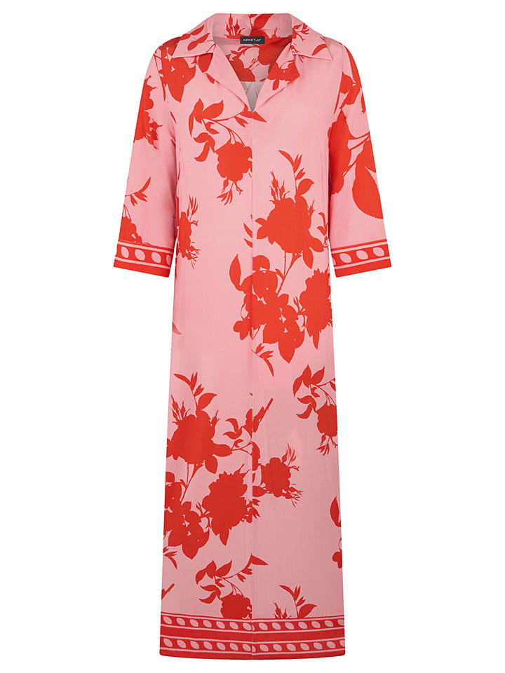 Kleid in Pink/ Orange