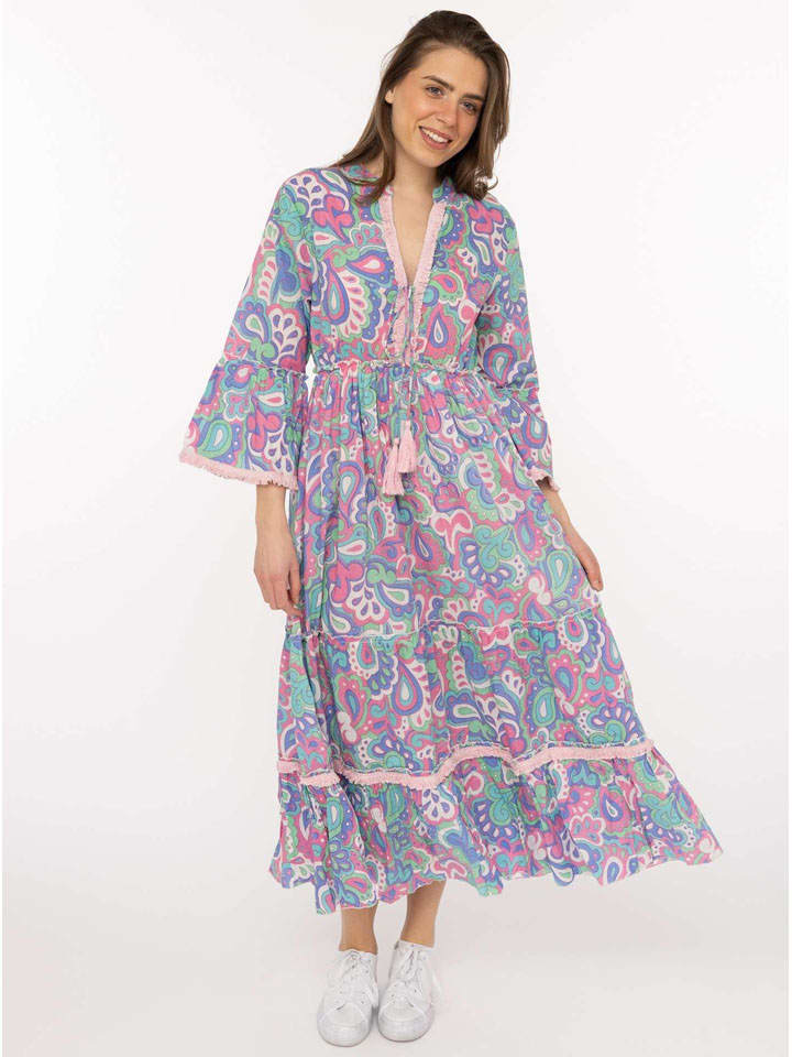 Kleid "Paisley" in Bunt
