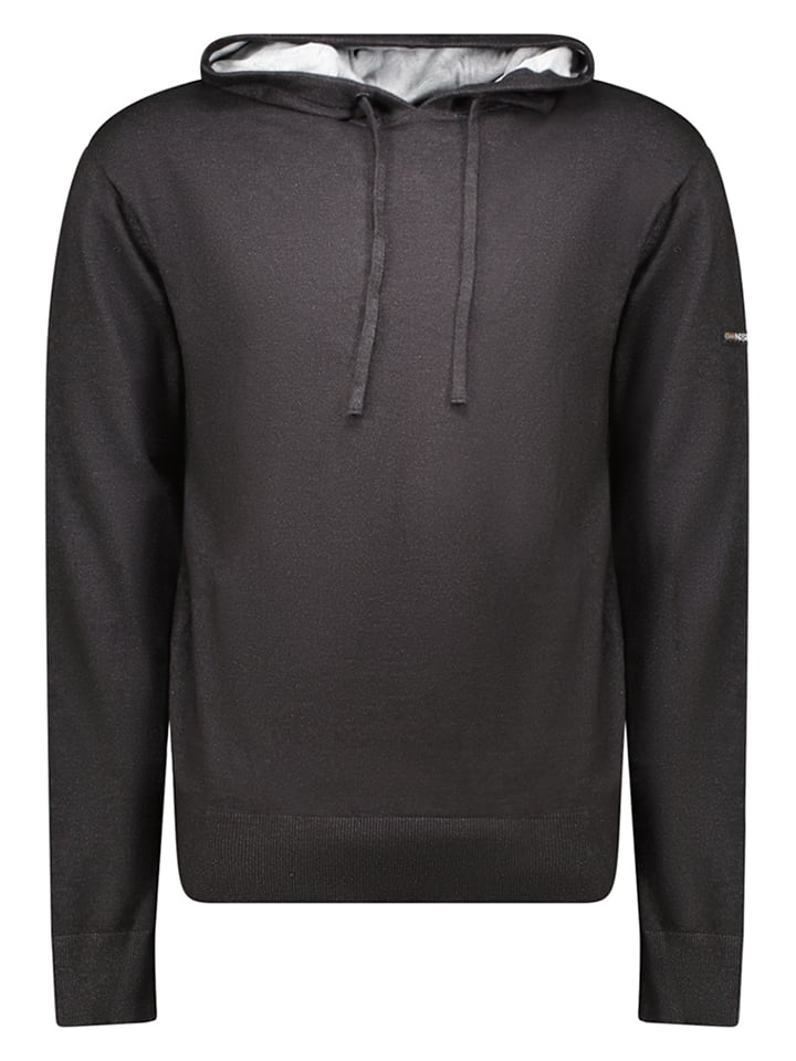 Hoodie "Frest" in Schwarz
