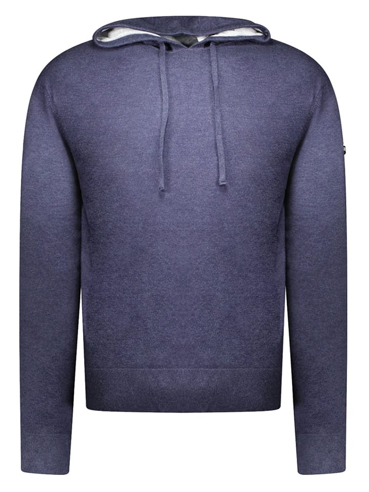 Hoodie "Frest" in Dunkelblau
