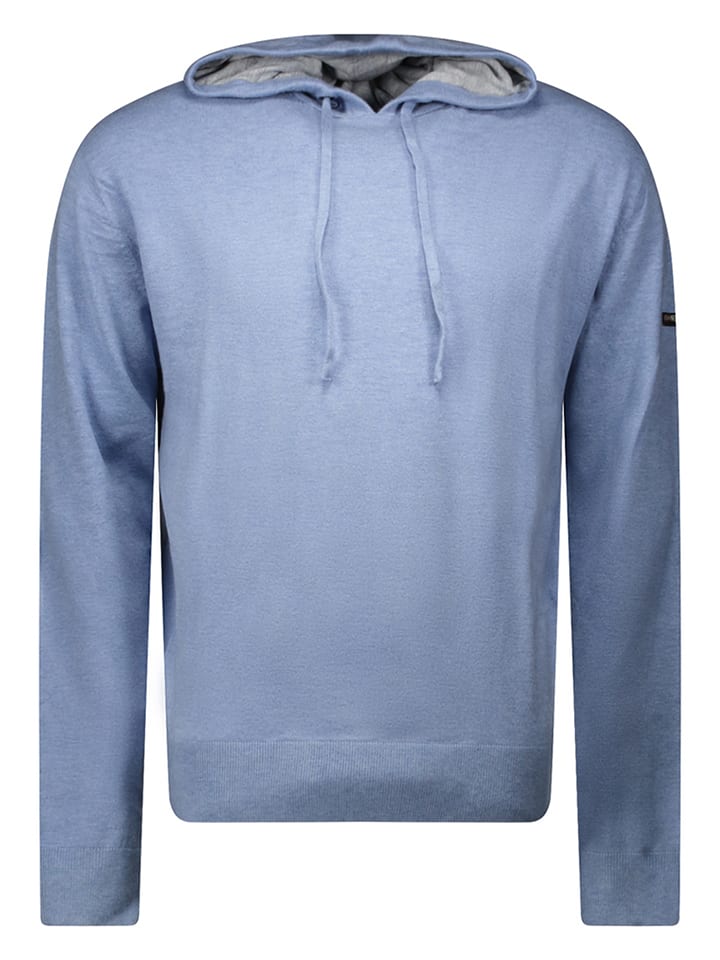 Hoodie "Frest" in Blau