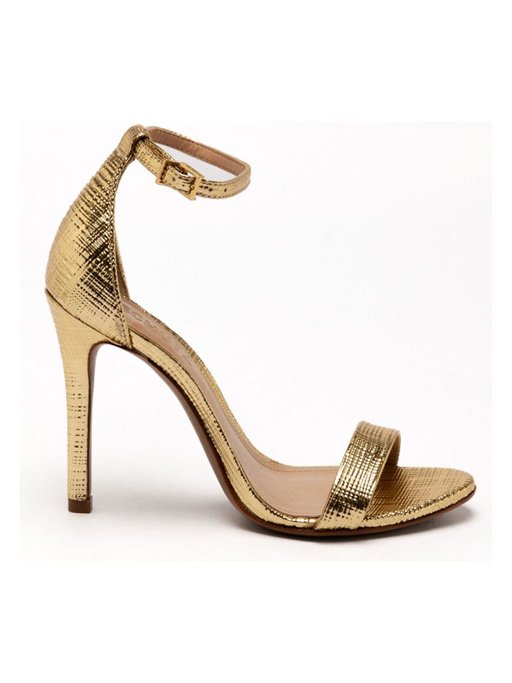Sandaletten in Gold