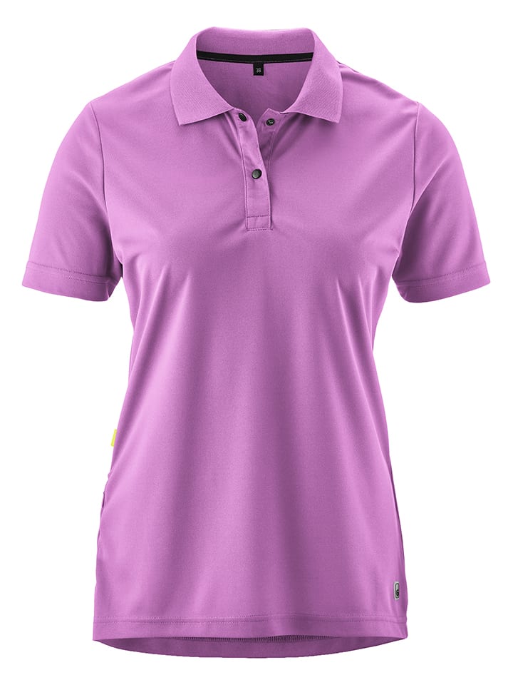 Koszulka kolarska polo "Pederoa" w kolorze fioletowym