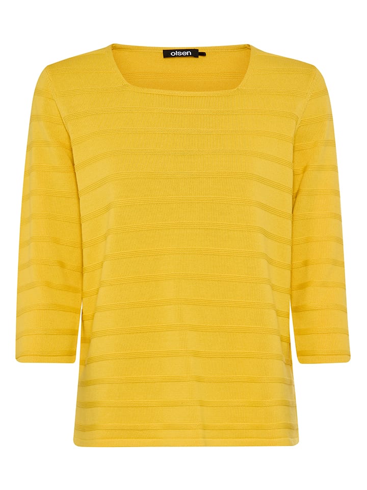 Pullover in Gelb