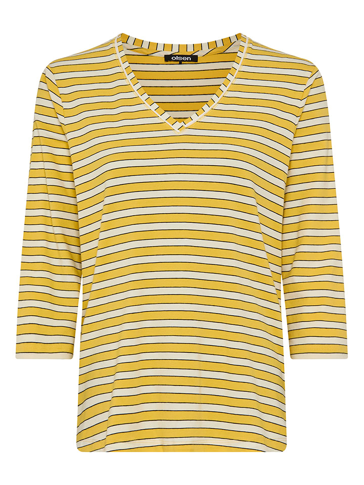 Longsleeve in Gelb