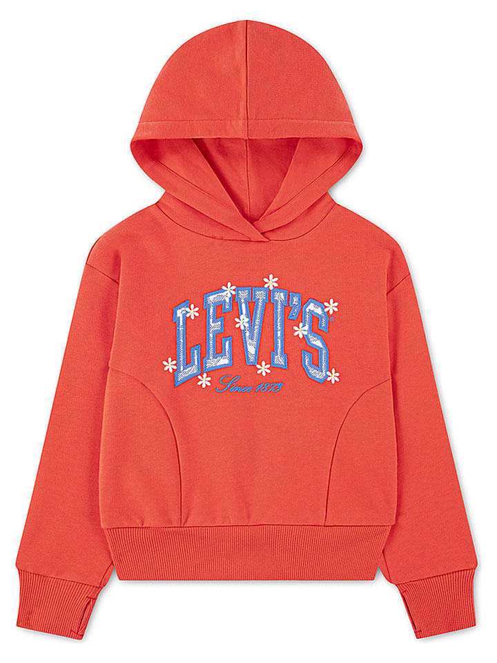 Hoodie in Rot