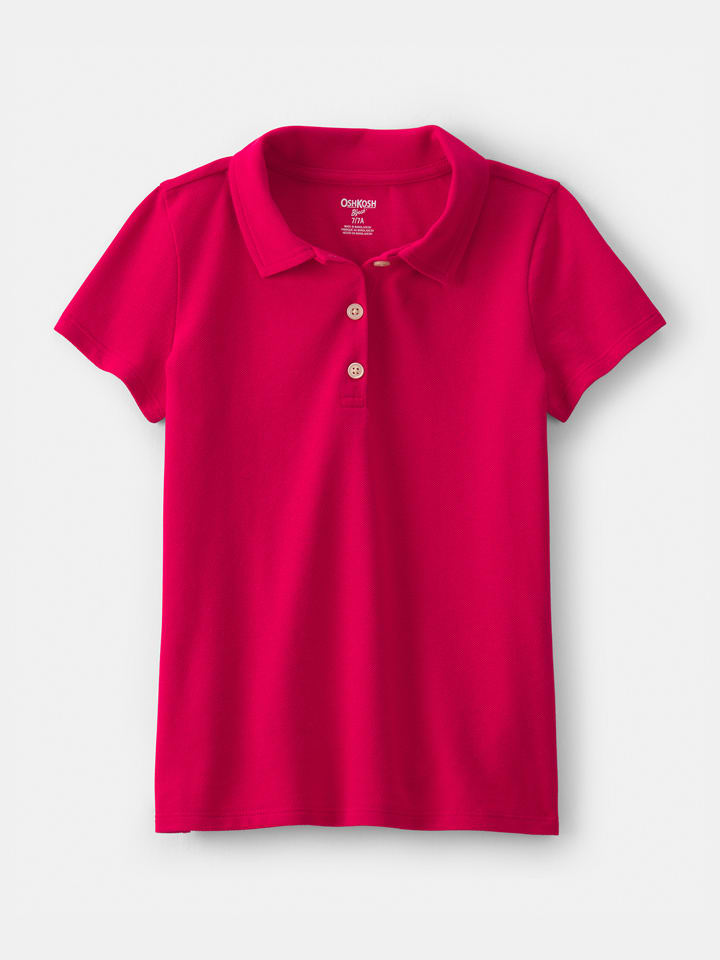 Koszulka polo w kolorze czerwonym