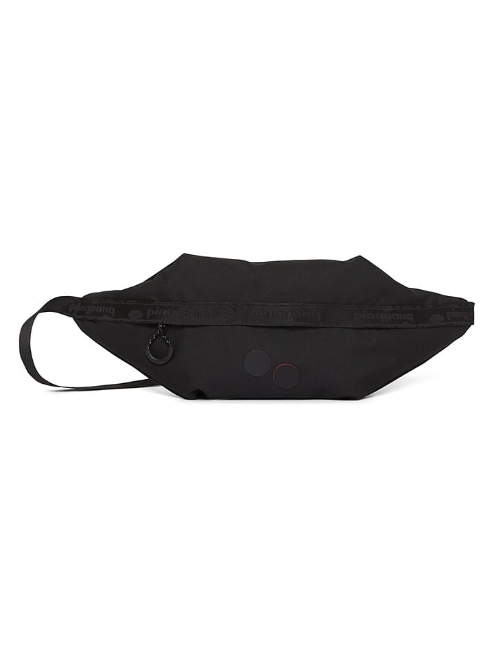 Brustbeutel "Brik" in Schwarz - (B)42 x (H)18 x (T)9 cm