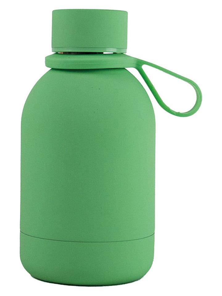 Butelka termiczna "Blush" w kolorze zielonym - 350 ml