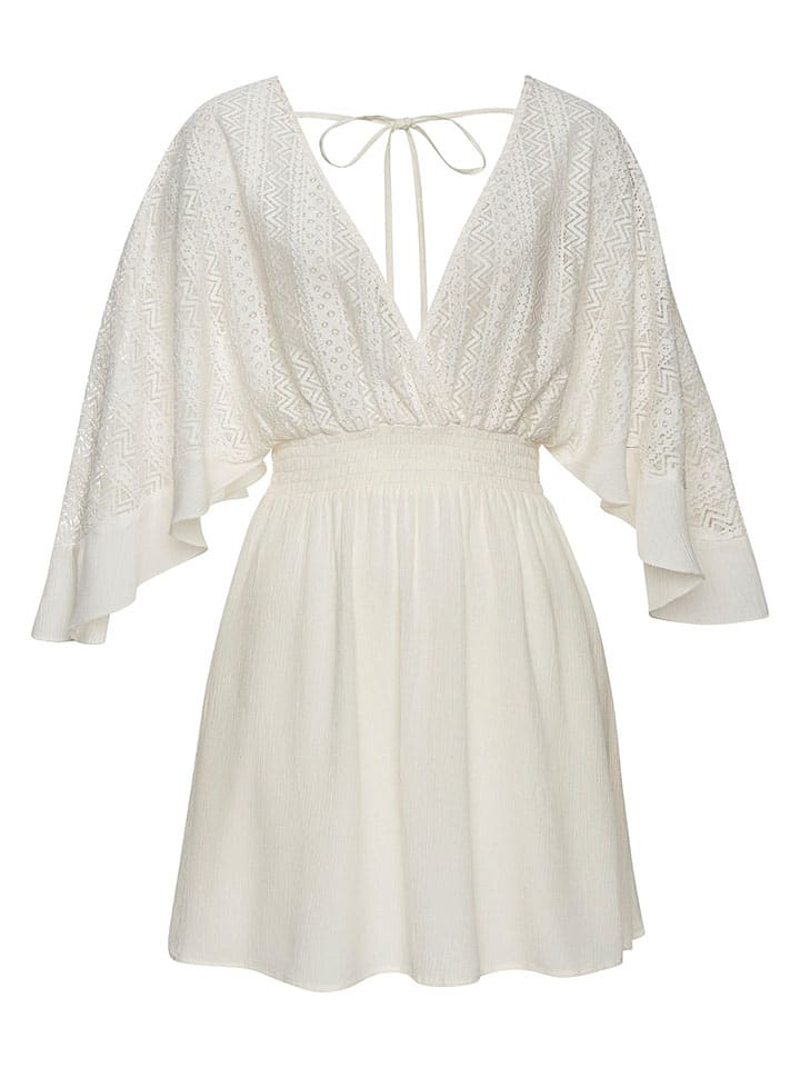 Kleid in Creme