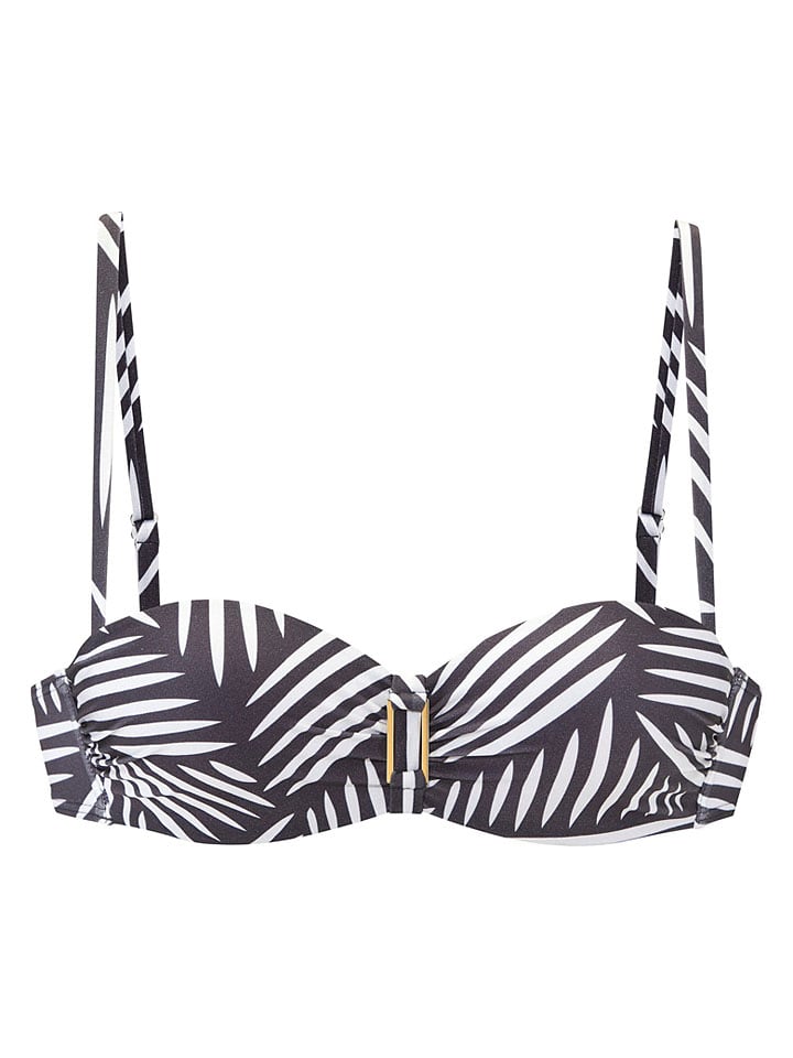 Biustonosz bikini w kolorze czarnym
