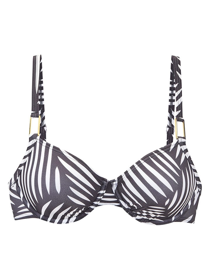 Biustonosz bikini w kolorze czarnym