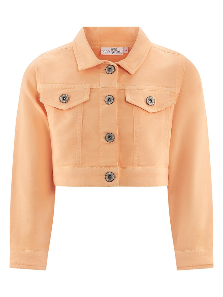 Jeansjacke in Orange