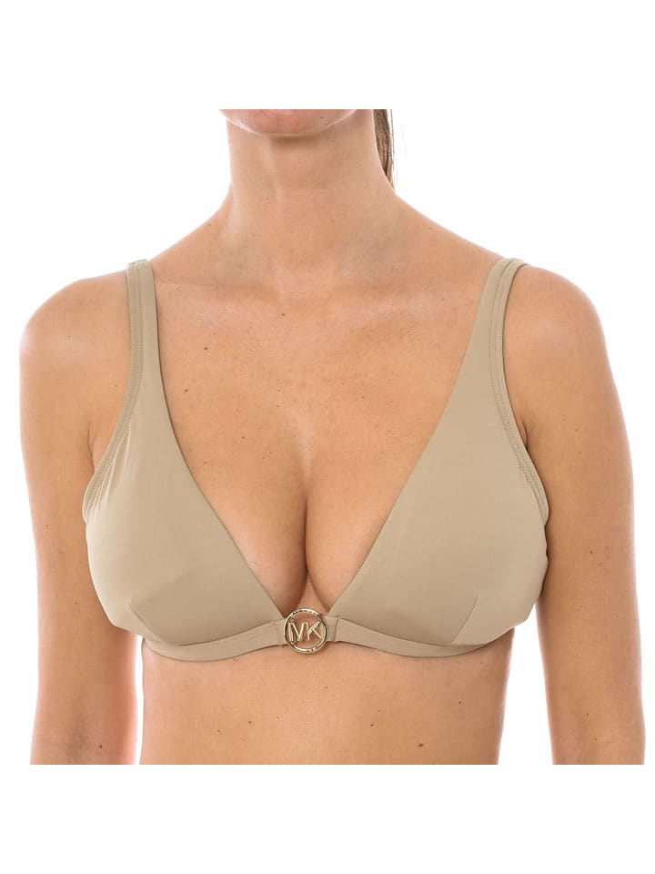 Bikini-Oberteil in Beige