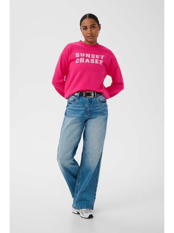 Sweatshirt in Pink