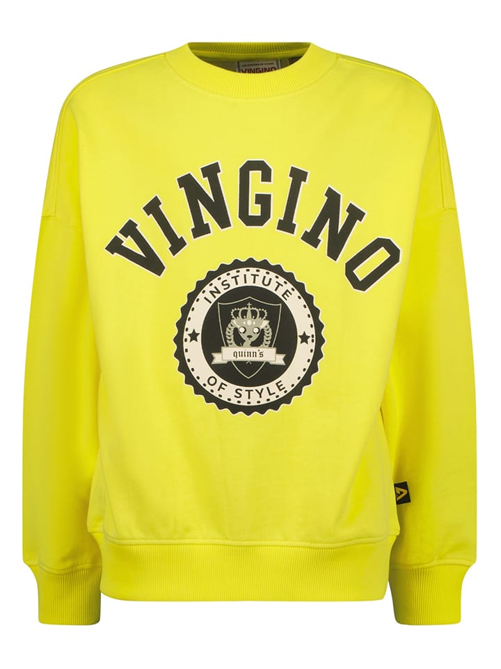 Sweatshirt "Nomiko" geel