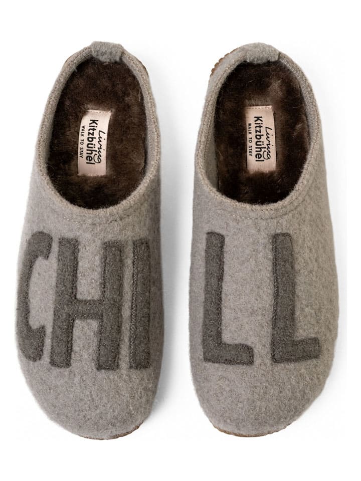 Kapcie "Chill" w kolorze szarym
