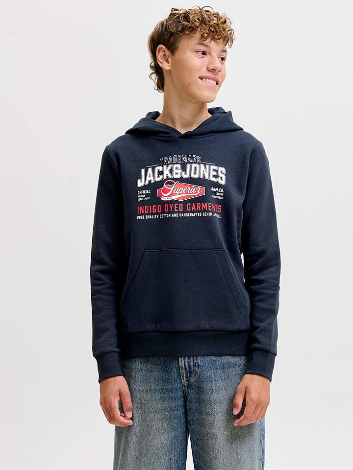 Hoodie donkerblauw