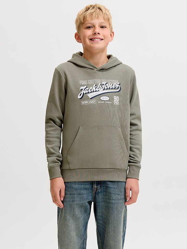 Hoodie in Grün