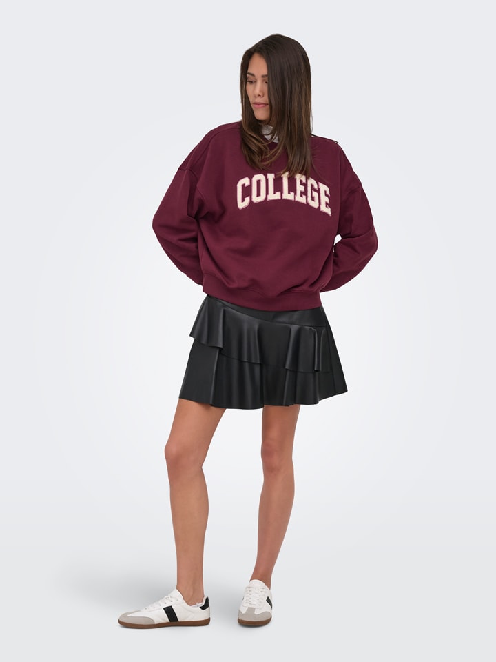 Sweatshirt "Mesa" in Rot