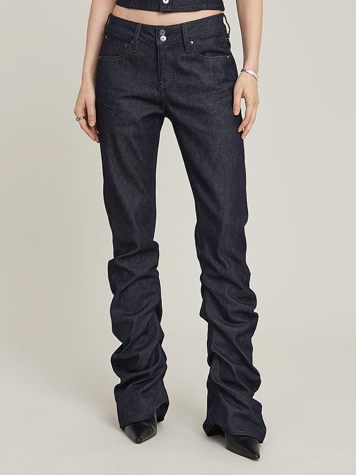 Dżinsy "G-Staq 3D" - Bootcut fit - w kolorze granatowym