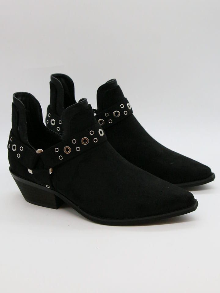 Ankle-Boots in Schwarz