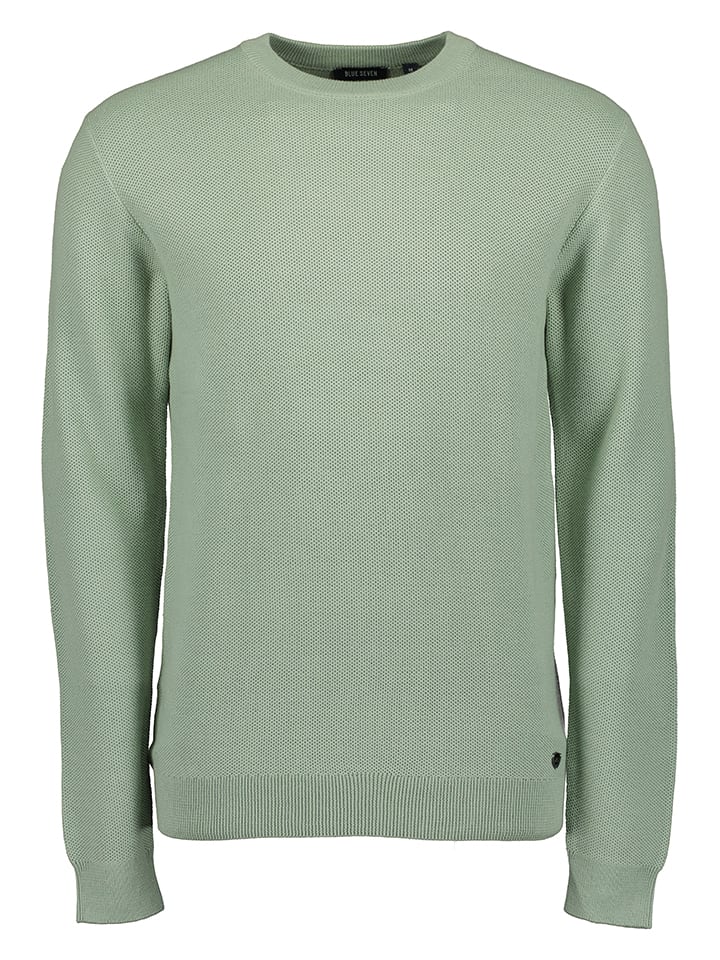 Sweter w kolorze zielonym