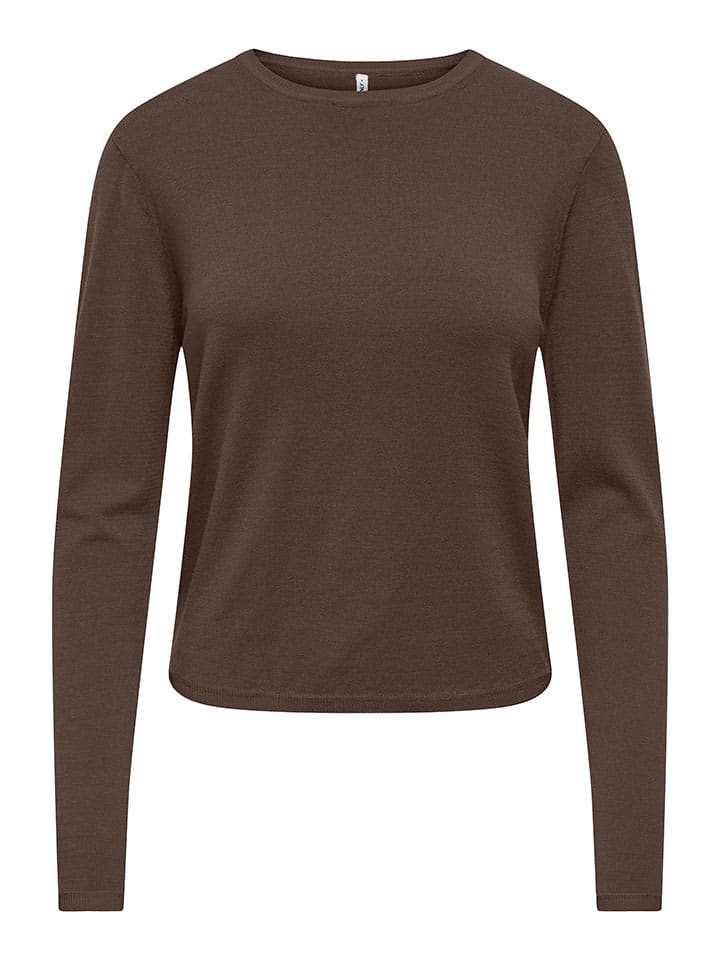 Sweter w kolorze brązowym