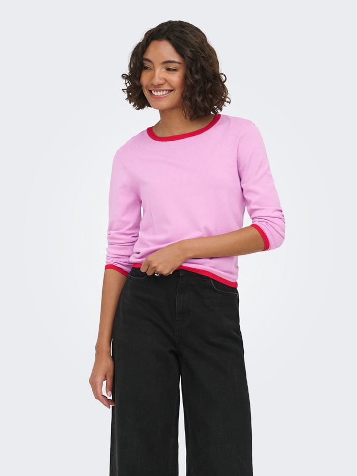 Pullover in Rosa