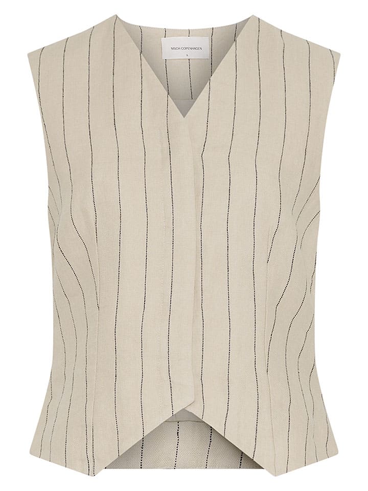 Weste in Beige