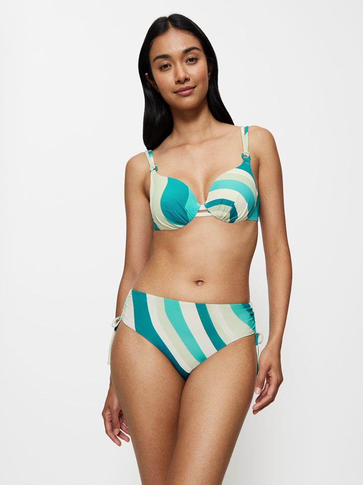 Figi bikini "Summer Mix & Match" w kolorze turkusowo-zielonym