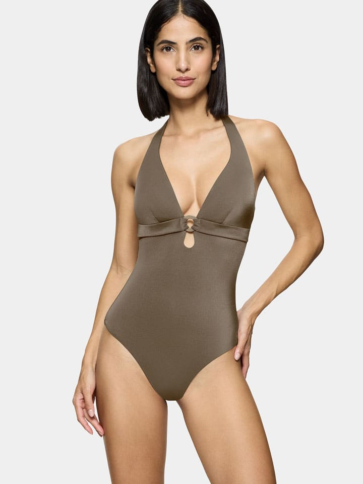 Badeanzug "Midnight Swim" in Khaki