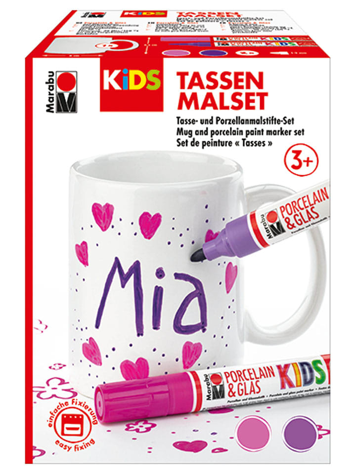 Kreativset "Tassen-Set Mia" - ab 3 Jahren
