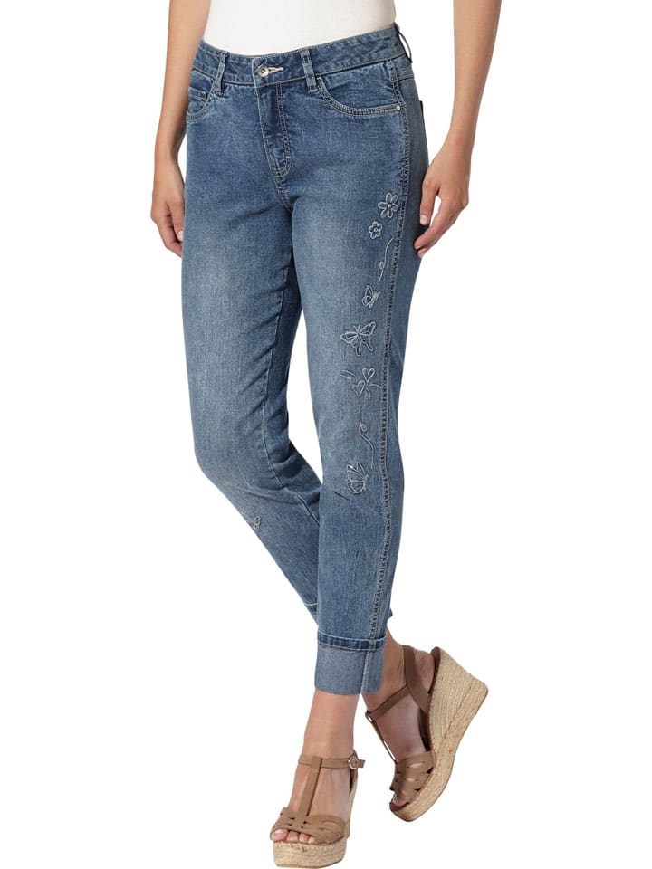 Jeans - Skinny fit - in Blau