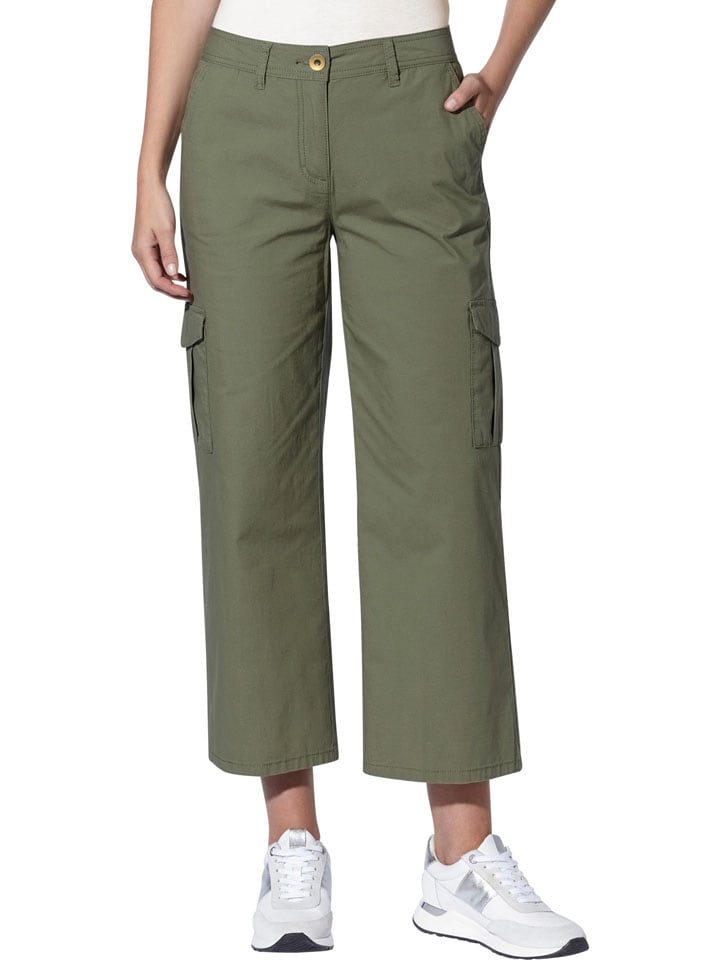 Bojówki w kolorze khaki