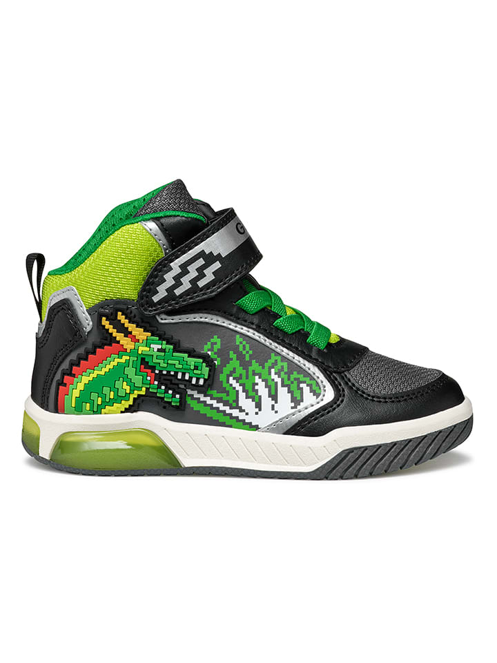 Sneakers "Inek" grijs/groen