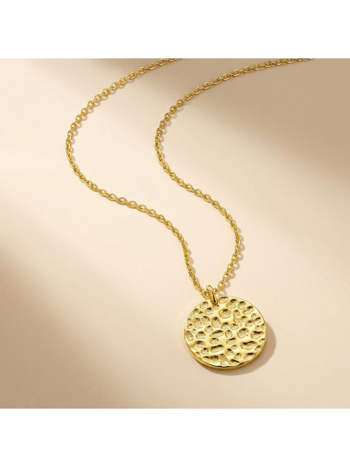 Vergulde ketting met hanger - (L)40 cm