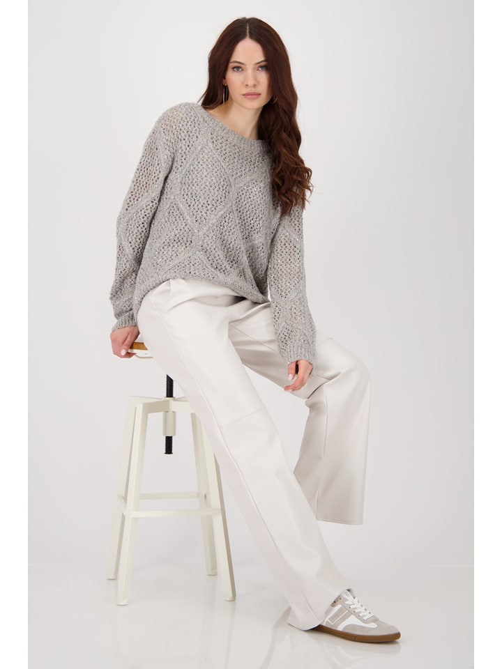 Pullover in Grau