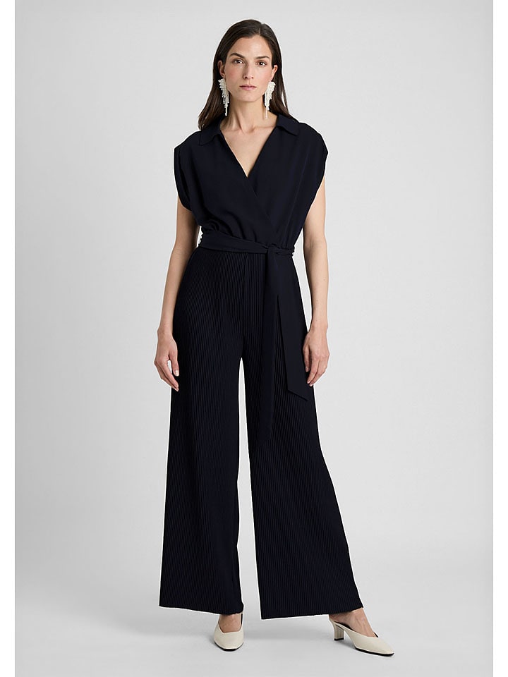 Jumpsuit donkerblauw