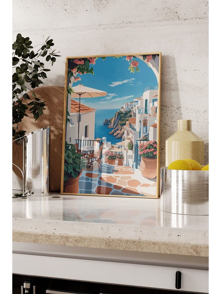 Druk artystyczny w ramce - 30 x 40 cm