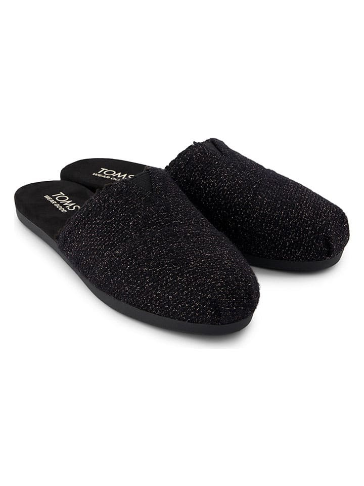 Slippers zwart