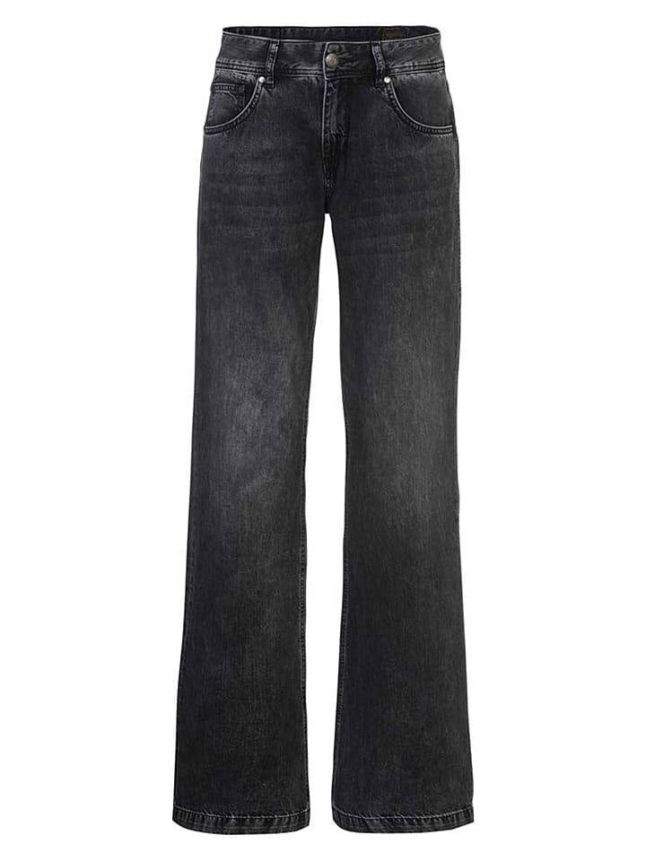 Jeans "Edna" - Comfort fit - in Schwarz