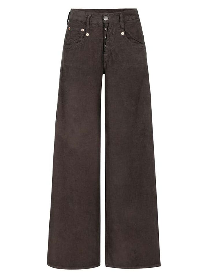 Jeans "Shyra" - Comfort fit - in Dunkelbraun